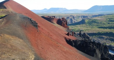 Wanderung Rauðhólar
